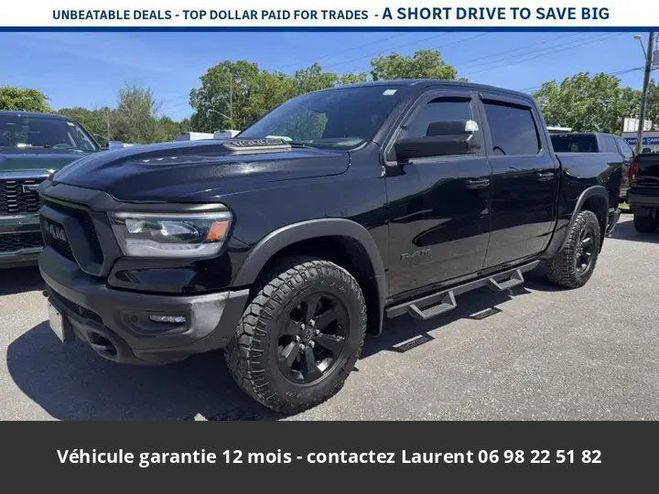 Dodge Ram rebel 12p 5.7l 4x4 tout compris hors hom Noir de 2021