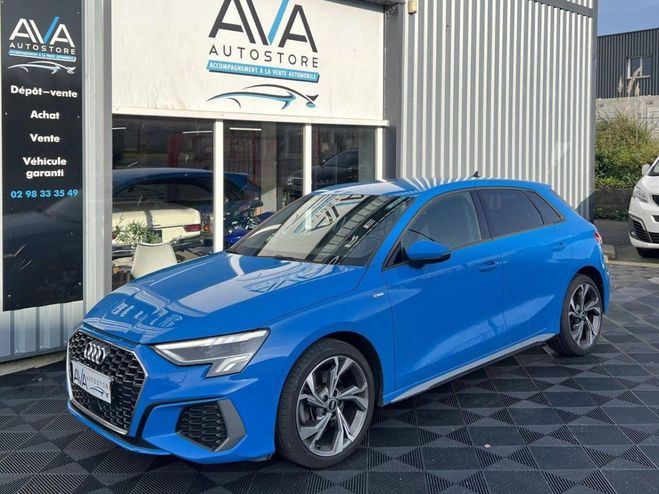 Audi A3 III 35 TFSI 150ch S line Plus S tronic 7 Bleu de 2021