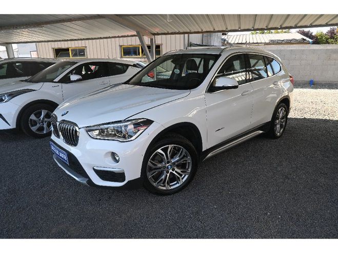 BMW X1 F48 xDrive 25i 231 ch BVA8 xLine Blanc de 2017