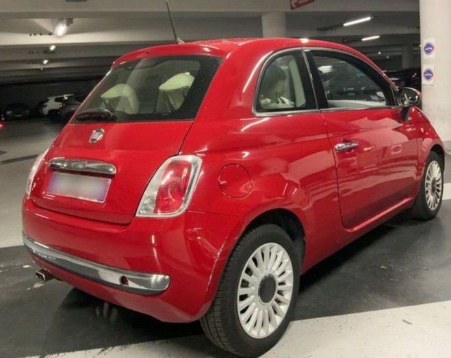 Fiat 500 1.2 8V 69CH LOUNGE DUALOGIC Rouge de 2013
