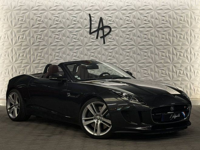 Jaguar F-Type Cabriolet S V6 380cv - MERIDIAN / SIEGES GRIS de 2013
