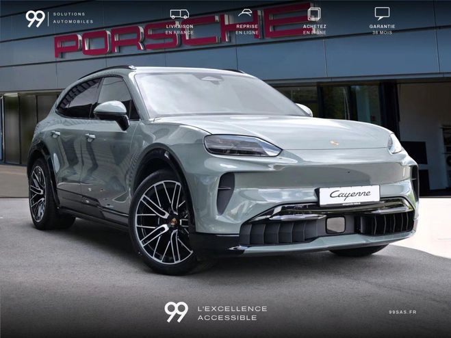 Porsche Cayenne Electric HUD HDMATRIX BOSE SPORTTECHNO 3 VERT - Mystic Green M�tallis� de 2026