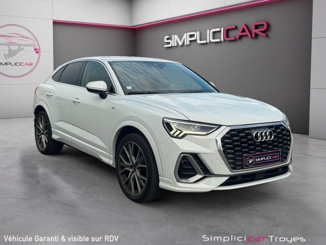 Audi Q3 Sportback 35 tdi 2.0 150 s line tronic BLANC de 2021
