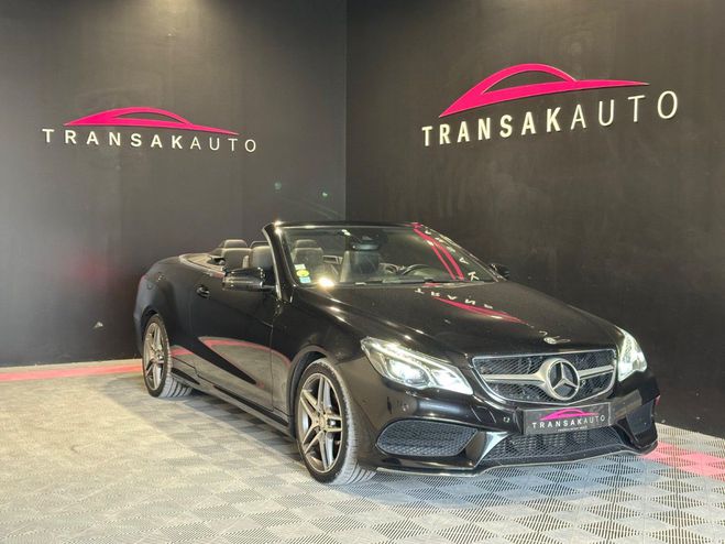 Mercedes Classe E CABRIOLET 220 d Fascination A Noir de 2016