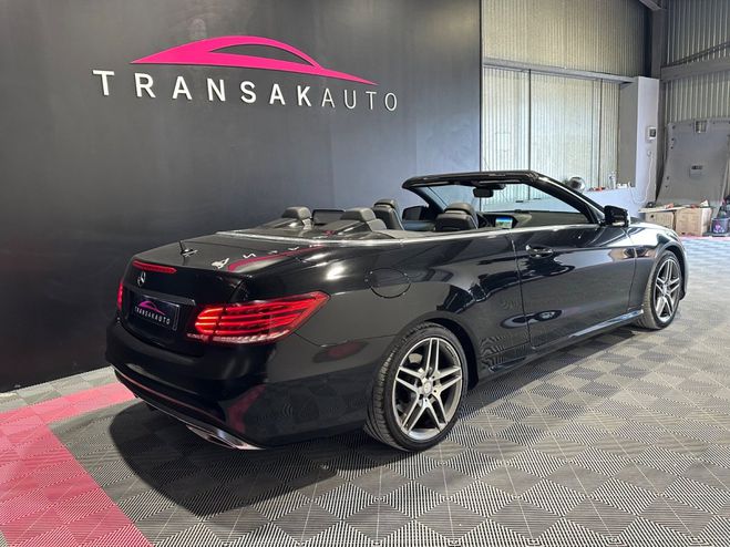 Mercedes Classe E CABRIOLET 220 d Fascination A Noir de 2016