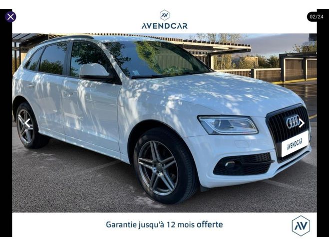 Audi Q5 Quattro 2.0 TDI DPF - 177 - BV S-tronic  Blanc de 2024