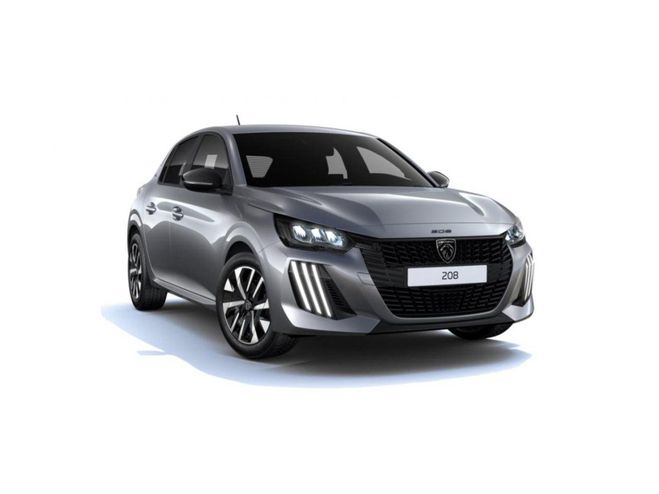 Peugeot 208 Hybrid 110 e-DCS6 Style Gris Clair de 