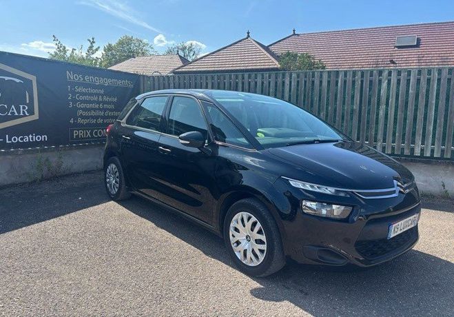 Citroen C4 Picasso 1.6 BlueHDi Business 92cv 1 �res mains Noir de 2014