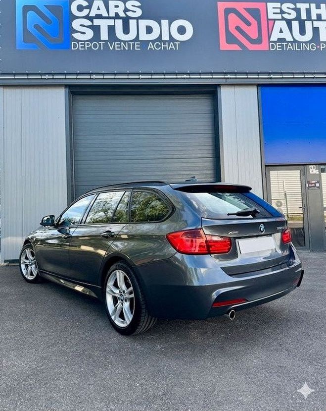 BMW Serie 3 320DA pack m Xdrive 184Ch Gris de 2015