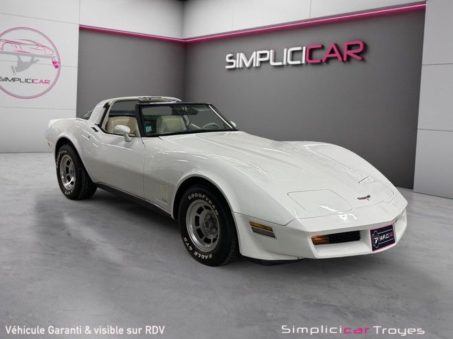 Chevrolet Corvette C3 5.7 V8 350 CI Blanc de 1980