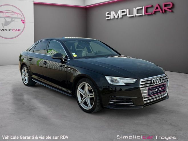 Audi A4 2.0 TDI 150 S-LINE S TRONIC Noir de 2016