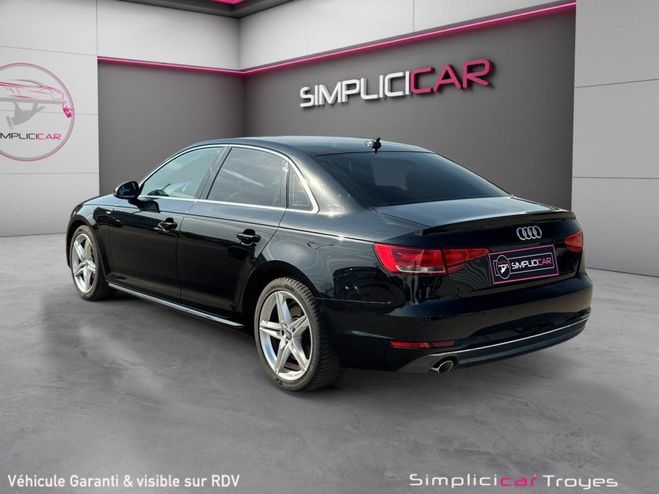 Audi A4 2.0 TDI 150 S-LINE S TRONIC Noir de 2016
