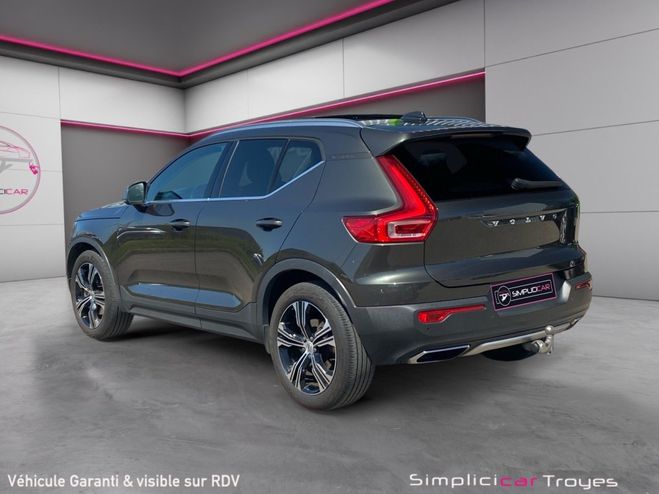 Volvo XC40 D4 190 AWD INSCRIPTION LUXE GEARTRONIC Gris Fonc� de 2018