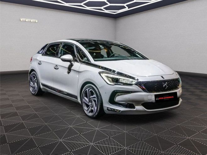 Citroen DS5 2.0 HDi 200 Hybrid4 SPORT CHIC BVA CUIR  Blanc de 2013