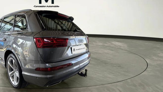 Audi Q7 50 TDI 286 Tiptronic 8 Quattro 7pl S lin Gris de 2019