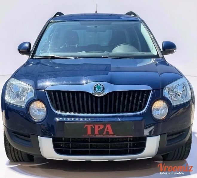 Skoda Yeti 1.8 TSI 4x4 Turbo 160 Ambition  Clim  At Bleu de 2011