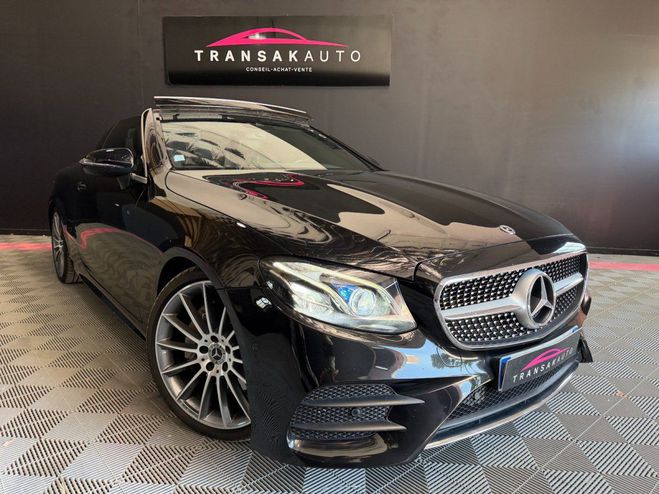 Mercedes Classe E CABRIOLET 220 d 9G-Tronic Sportline - PA Noir de 2018