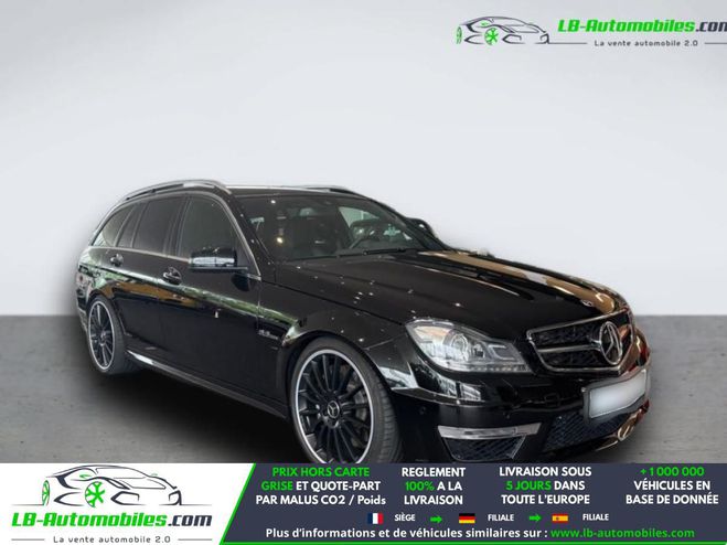 Mercedes Classe C 63 AMG A Noir M�tallique de 2013