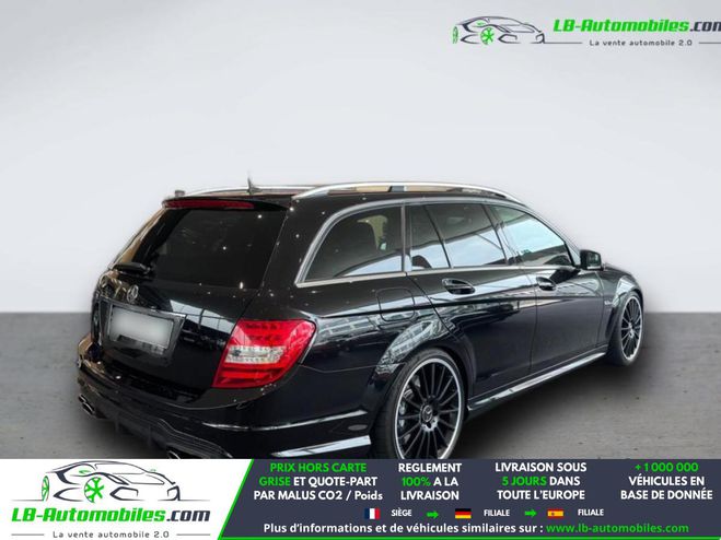 Mercedes Classe C 63 AMG A Noir M�tallique de 2013