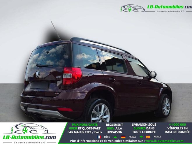 Skoda Yeti 2.0 TDI 170  4x4 Rouge M�tallique de 2015