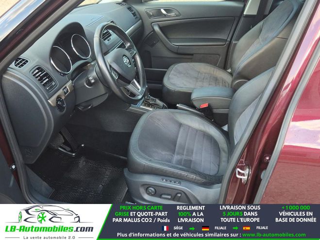 Skoda Yeti 2.0 TDI 170  4x4 Rouge M�tallique de 2015