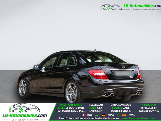 Mercedes Classe C 63 AMG A Noir de 2012