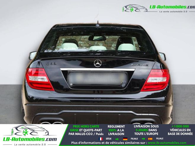 Mercedes Classe C 63 AMG A Noir de 2012