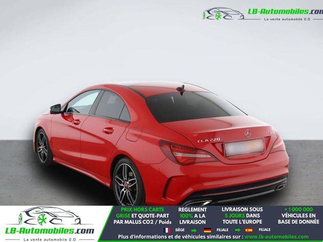 Mercedes Classe CLA CLA 220 BVA Rouge de 2016