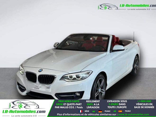 BMW Serie 2 218d 150 ch BVA Blanc M�tallique de 2017