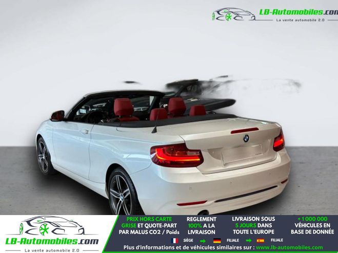 BMW Serie 2 218d 150 ch BVA Blanc M�tallique de 2017