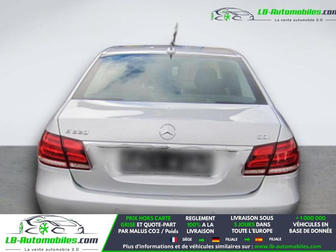 Mercedes Classe E 220 CDI BVA Argent� M�tallique de 2014