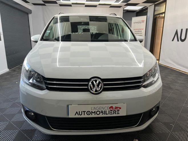 Volkswagen Touran 1.6 TDI 105ch Confortline 7 places Blanc de 2015