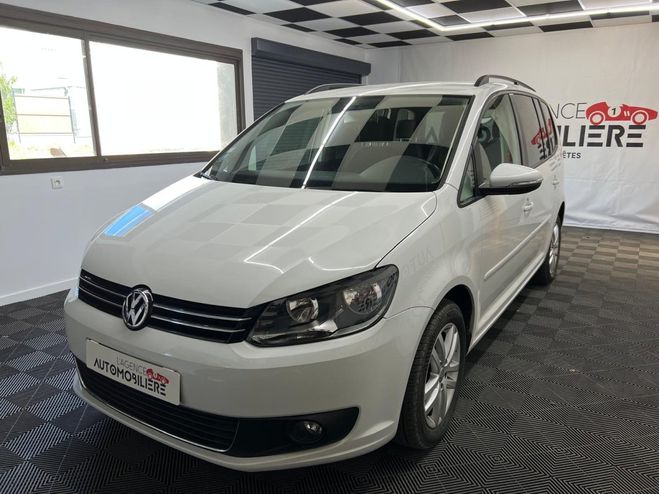 Volkswagen Touran 1.6 TDI 105ch Confortline 7 places Blanc de 2015