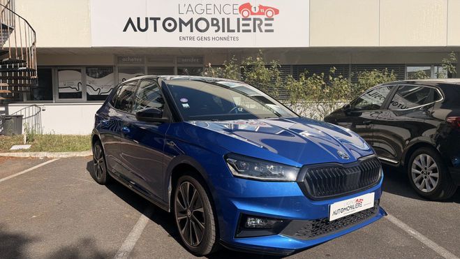Skoda Fabia IV 1.0 TSi 12V 95 cv MONTE CARLO Bleu de 2023