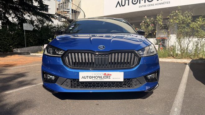 Skoda Fabia IV 1.0 TSi 12V 95 cv MONTE CARLO Bleu de 2023