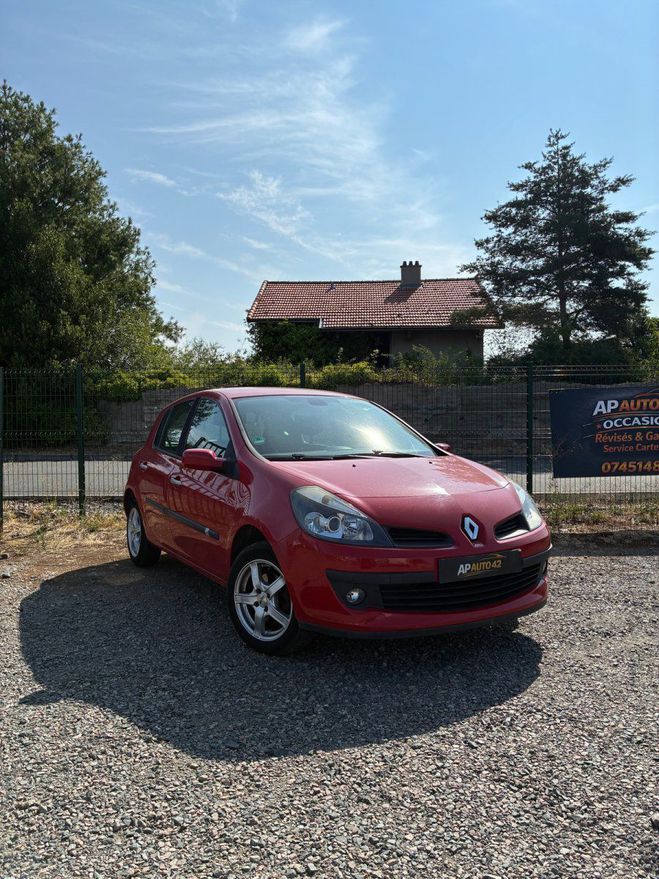 Renault Clio III 1,2 75CH EDITION DYNAMIQUE Rouge de 2007