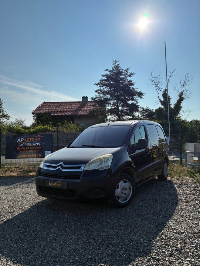Citroen Berlingo 1,6 HDI 75CH 3 PLACES Noir de 2009