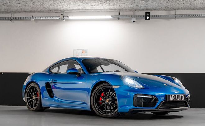 Porsche Cayman GTS 3.4 340 CH PDK Suivi complet Si�ges  Bleu de 2014