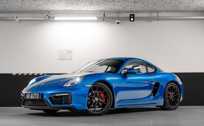 Porsche Cayman GTS 3.4 340 CH PDK Suivi complet Si�ges  Bleu de 2014
