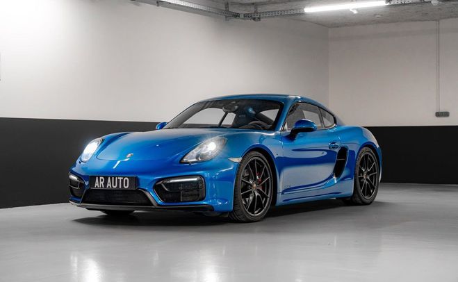 Porsche Cayman GTS 3.4 340 CH PDK Suivi complet Si�ges  Bleu de 2014