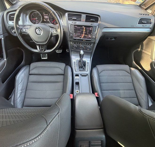 Volkswagen Golf sw 2l tdi 184cv alltrack 4motion Blanc de 2016