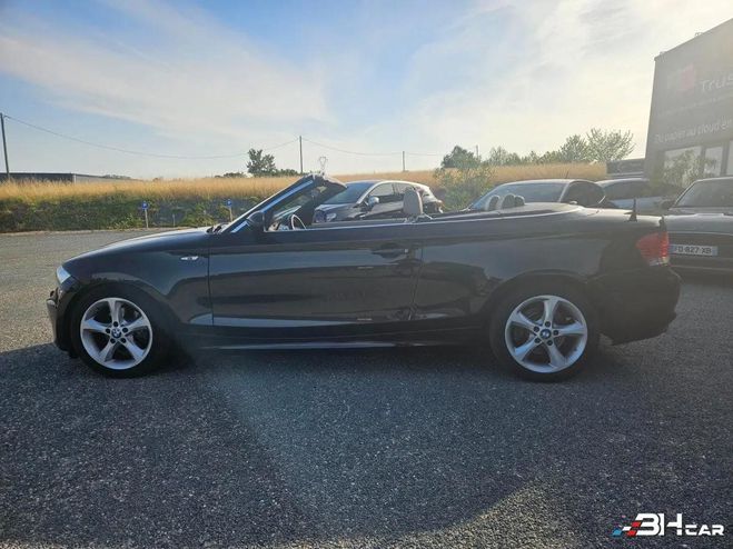 BMW Serie 1 CABRIOLET 3.0 125 I 220 LUXE BVA Noir de 2010
