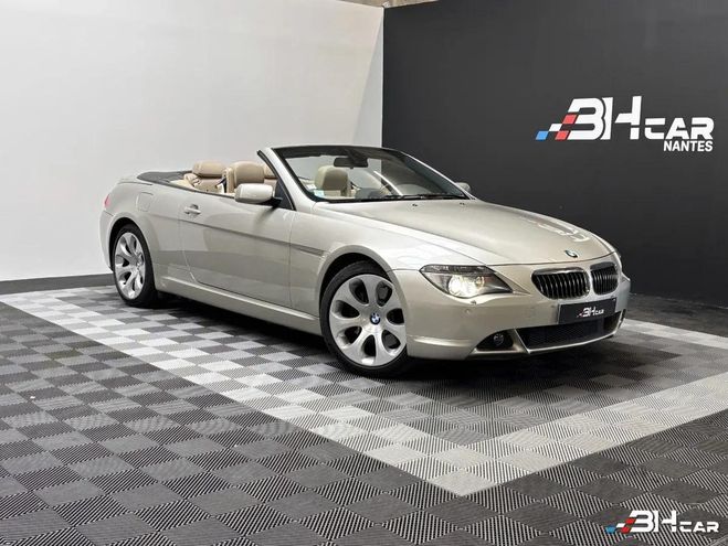 BMW Serie 6 CABRIOLET 4.4 645 CI 335 BVA Beige de 2005