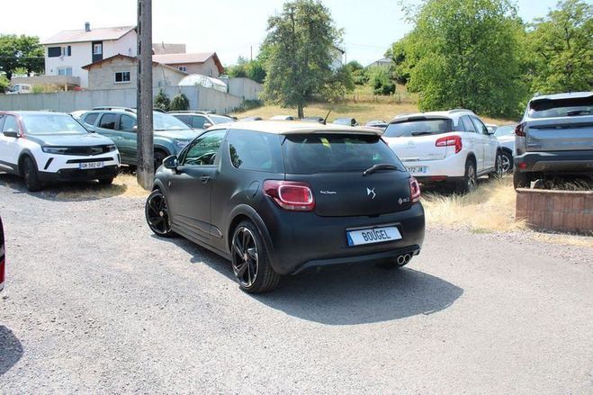 Citroen DS3 DS 3 THP 208CH PERFORMANCE BLACK SPECIAL Noir de 2017
