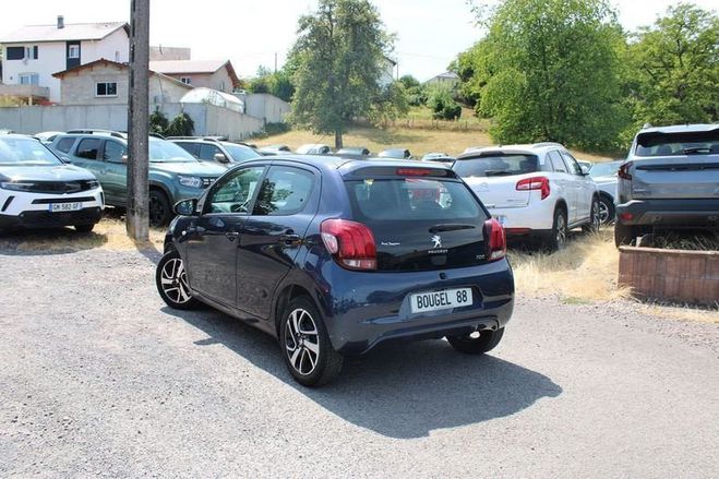 Peugeot 108 III ALLURE 82 CV ESSENCE GPS CARPLAY CAM Bleu de 2016