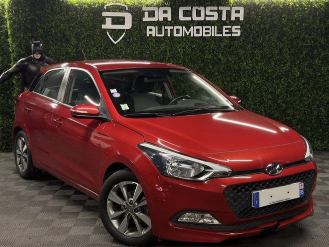 Hyundai I20 II INTUITIVE 1.2 84 Cv REGULATEUR / LIMI Rouge de 2016