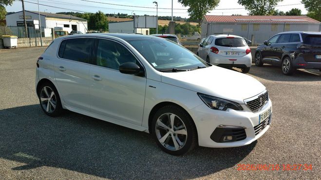 Peugeot 308 BlueHDi 130ch S&S EAT8 GT Line Blanc de 2018