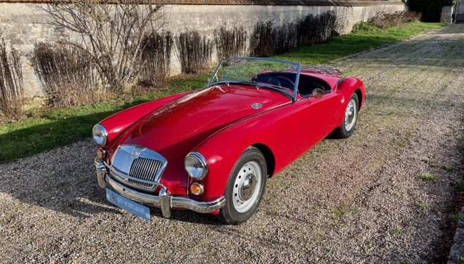 MG MGA a mk1 roadster 1960 Rouge de 1960