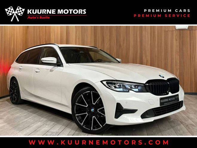 BMW Serie 3 318 iA Touring Led-Pdc-Cam-Alu19-Gps-Led Blanc M�tallis� de 