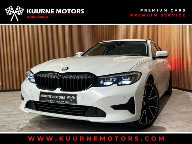 BMW Serie 3 318 iA Touring Led-Pdc-Cam-Alu19-Gps-Led Blanc M�tallis� de 